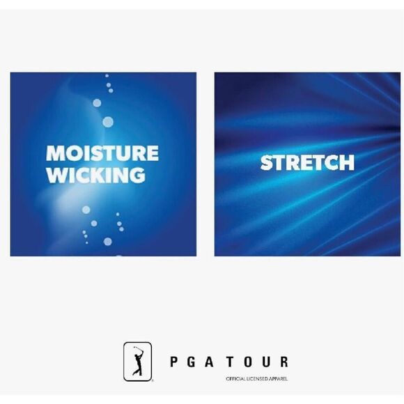 PGA TOUR Men's BIG & TALL Flat Front Golf Short with Comfort Waistband NWT Size - Picture 2 of 5